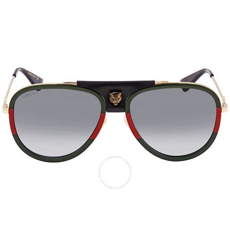 gucci unisex aviator sunglasses